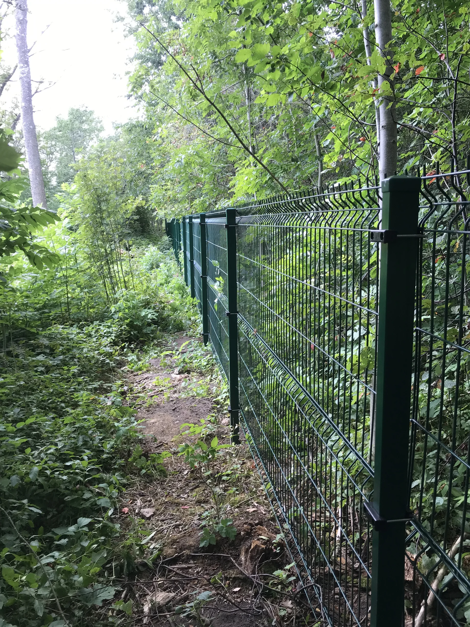 Puitaed metallpostidega