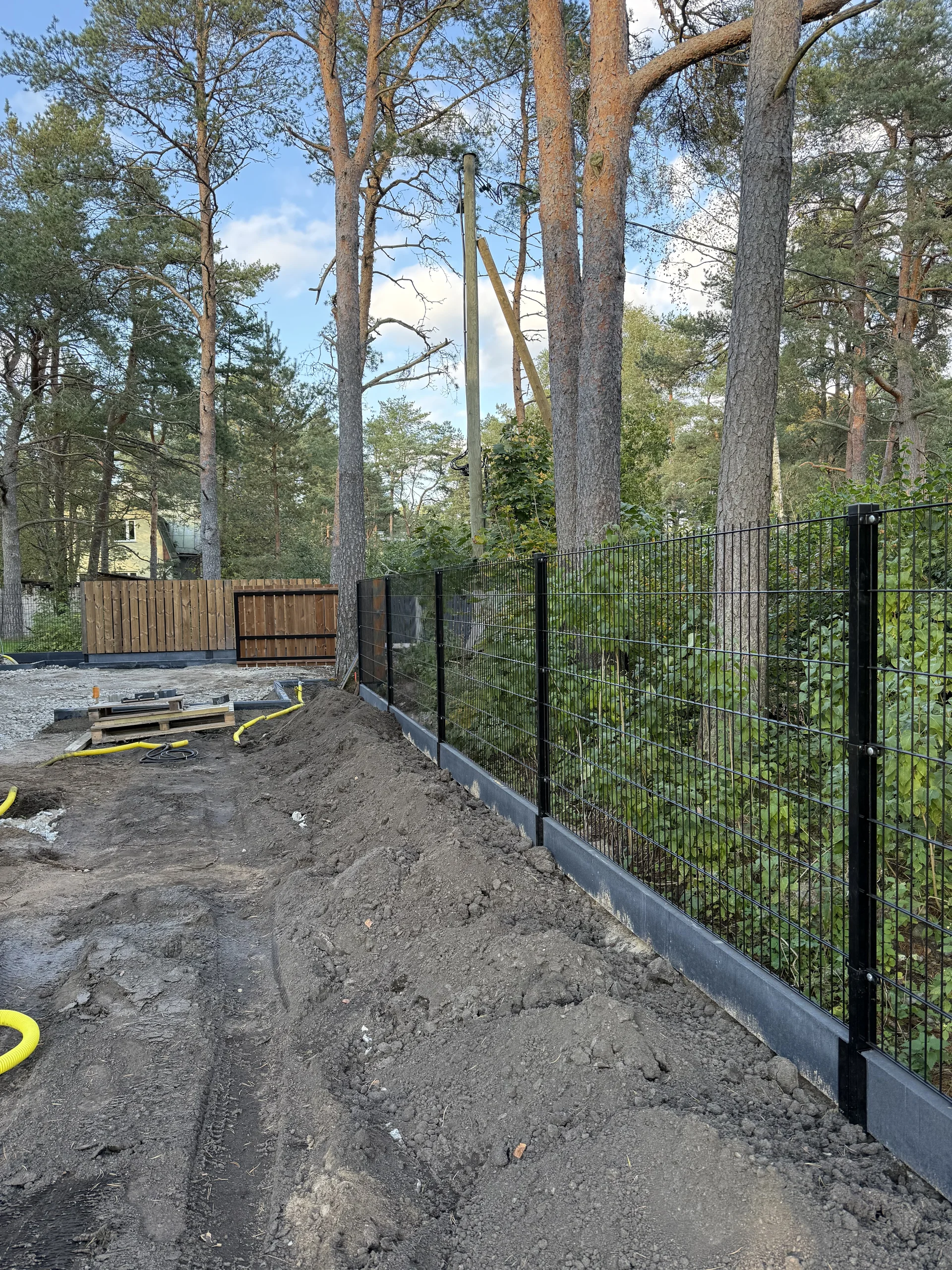 Valminud aiaehituse objekt